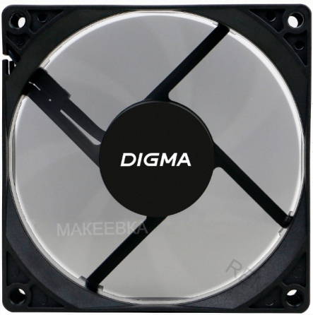 Вентилятор Digma Dfan-90 90х90x25 черный 3-Pin 4-Pin (Molex) Ret [арт-2570] Донецк