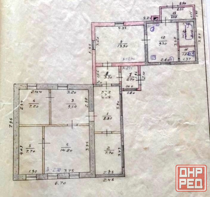 дом район 55 квартал с газом Макеевка - изображение 5