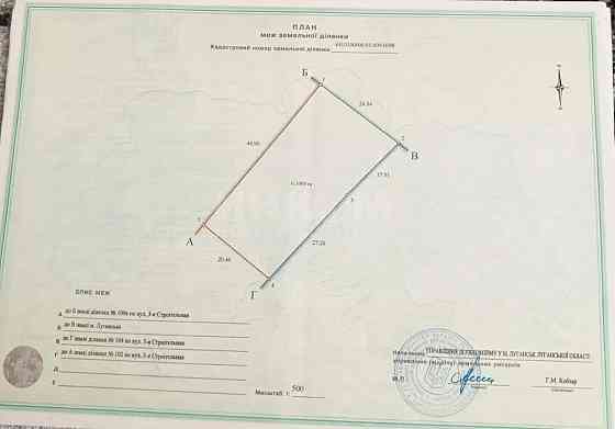 Участок 10 сот. рн. Филатова ул. 3-я Строительная Луганск