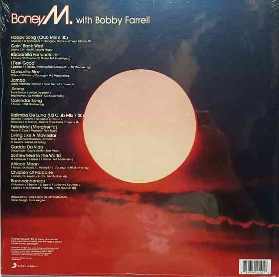 Виниловая пластинка LP Boney M. With Bobby Farrell - Kalimba De Luna - Донецк