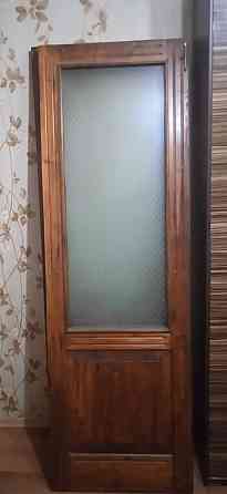 Двери деревянные со стеклом Донецк