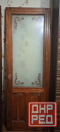 Двери деревянные со стеклом Донецк - изображение 1