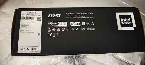 Msi claw A1M + Ultra 5 Донецк