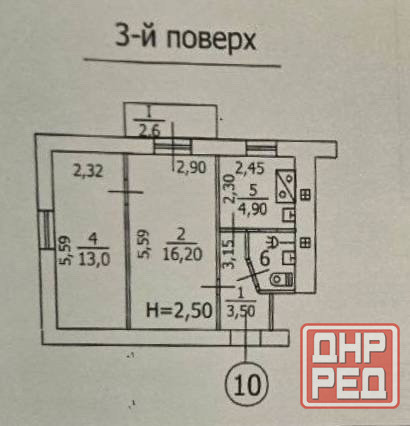 Продается квартира г. Макеевка горняцкий район ул, Краснодарская Макеевка - изображение 2
