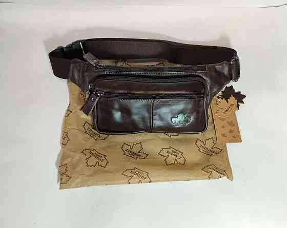 Стильная кожаная поясная сумка Донецк