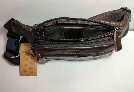 Стильная кожаная поясная сумка Донецк