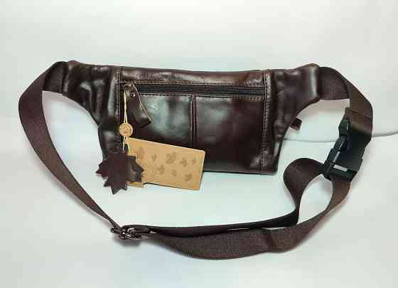 Стильная кожаная поясная сумка Донецк