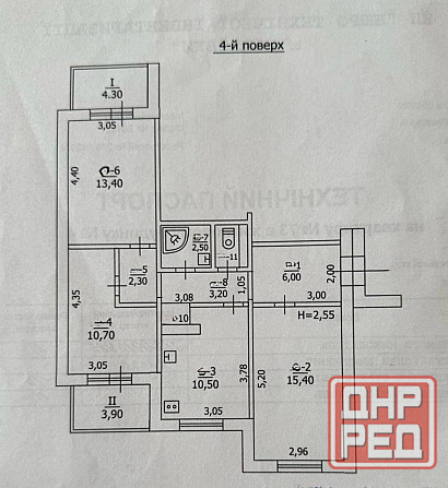 Продается 3-х ком кв-ра ост. 3/5, ул. Ленина г. Макеевка Макеевка - изображение 9