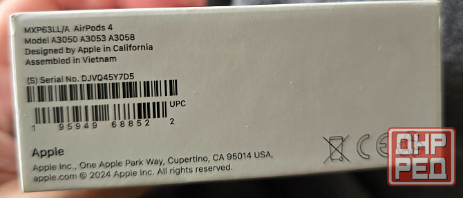 Airpods 4 Оригинал Донецк - изображение 3