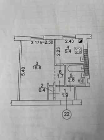 1 к. кв. Краснофлотская, парк Гуливер, кирп.дом. Донецк
