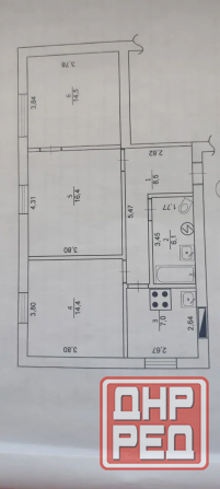 Продам 3х ком. Шахта Капитальная 6 Донецк - изображение 6