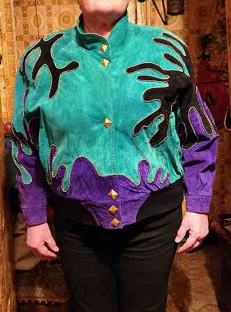 Женская замшевая куртка из натуральной замши. Р52 Донецк