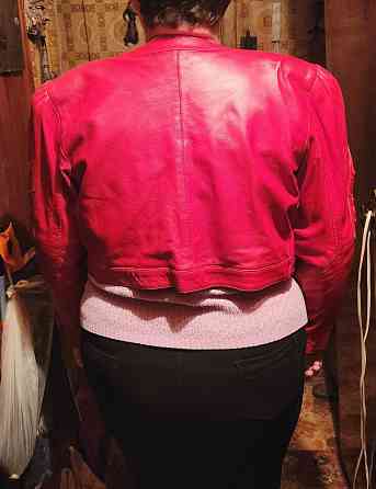 Женская куртка кожаная из натуральной кожи. Р52 Донецк