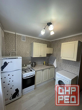 Сдаётся однокомнатная квартира в Ленинском районе, ориентир "Обжора" на Ленинском проспекте. Донецк - изображение 2