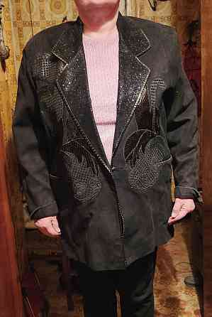 Женская замшевая куртка из натуральной замши. Р54 Донецк