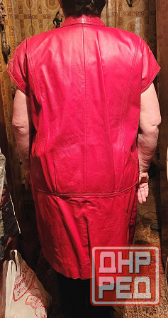 Женское кожаное платье из натуральной кожи. Р52 Донецк - изображение 2