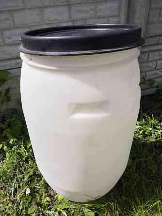 Пластиковая накопительная емкость для воды, 125 л Макеевка