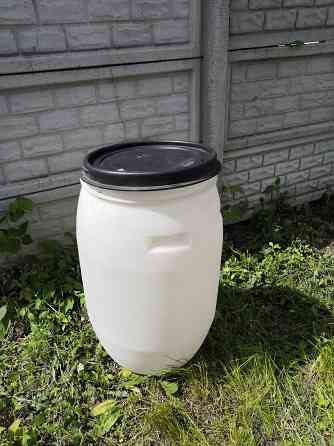 Пластиковая накопительная емкость для воды, 125 л Макеевка