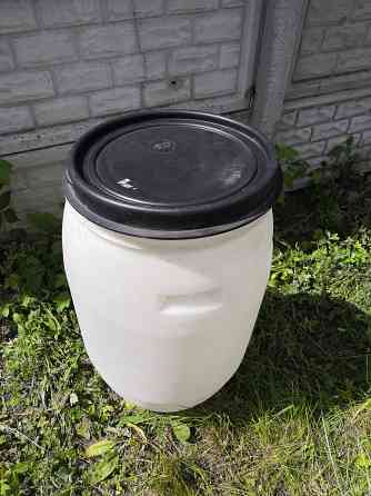 Пластиковая накопительная емкость для воды, 125 л Макеевка