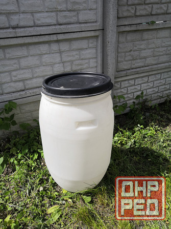 Пластиковая накопительная емкость для воды, 125 л Макеевка - изображение 1