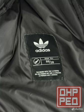 Велюровый пуховик adidas оригинал Донецк - изображение 6