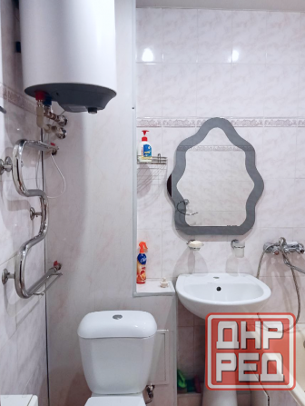 Горячая вода, центр, собственник: сдаётся 1-комнатная квартира посуточно Донецк - изображение 3