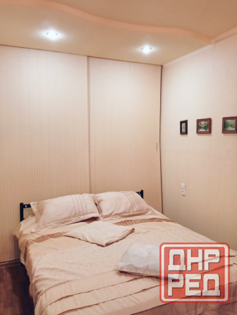 Горячая вода, центр, собственник: сдаётся 1-комнатная квартира посуточно Донецк - изображение 1