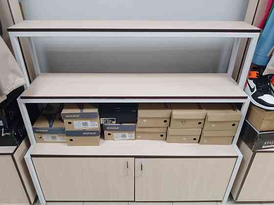 Торговый стеллаж с тумбой Мариуполь