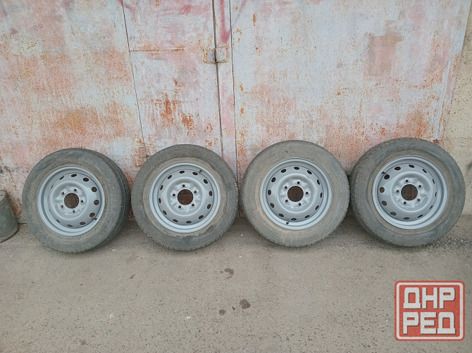 Продаю комплект колёс на ниву,р 16 Донецк - изображение 1