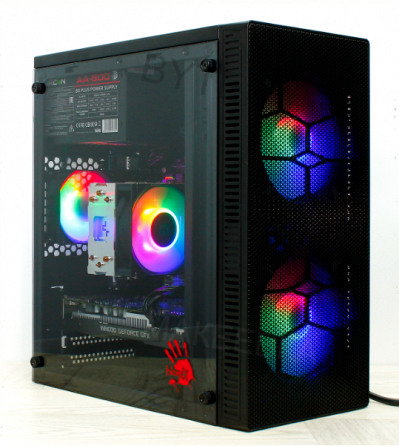 Игровой [арт-1292] компьютер Byte-Hyperfluxpro| Intel Core I3-13100f (4 ядра/8 потоков) | 600w | Ssd Макеевка