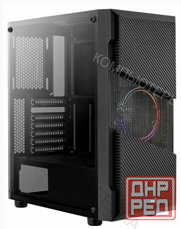 Компьютерный (арт-6180) корпус Aerocool Menace Saturn Frgb V1 черный Макеевка - изображение 1