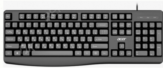 Клавиатура - арт-8754 Acer Okw301 черный Usb (Zl.Kbdcc.01a) Макеевка