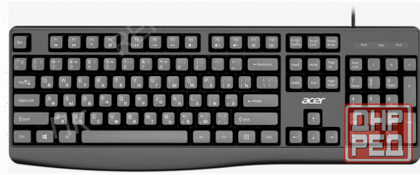 Клавиатура - арт-8754 Acer Okw301 черный Usb (Zl.Kbdcc.01a) Макеевка - изображение 1