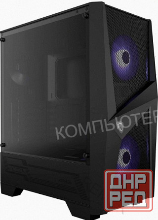 Корпус - арт-8820 Atx Msi Mag Forge 100m без бп чёрный Макеевка - изображение 1