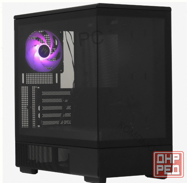 Корпус - арт-3230 Zalman P10, Matx, Black, Window, 2x3.5", 3x2.5", 1xusb Type-C, 1xusb3.0, Rear 1x12 Макеевка - изображение 1