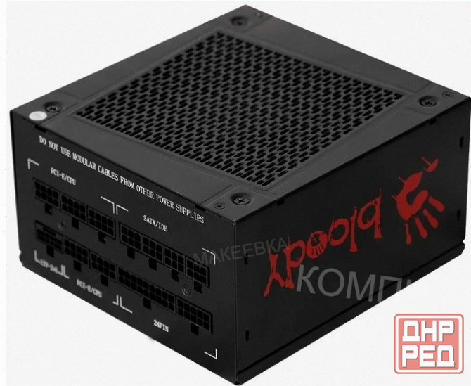 Блок (ар:арт-7960) питания 1000w Bloody Bd-Ps1000g, 80+ Gold Макеевка - изображение 1