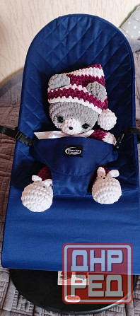 Шезлонг качалка для новорождённых Донецк - изображение 2