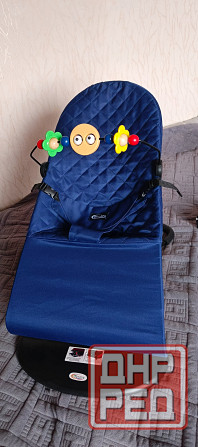 Шезлонг качалка для новорождённых Донецк - изображение 1