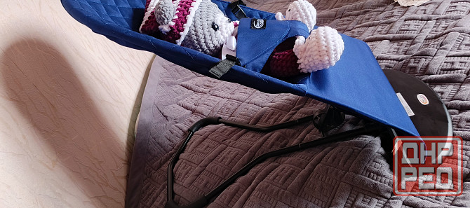 Шезлонг качалка для новорождённых Донецк - изображение 3