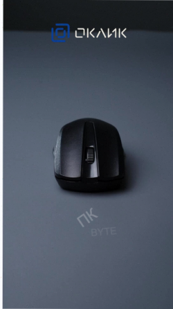 Мышь (арт-4834) оклик 485mw черный оптическая (1200dpi) беспроводная Usb (2but) Макеевка