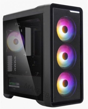 Корпус (арт:арт-6477) Zalman M3 Plus Rgb, черный Макеевка