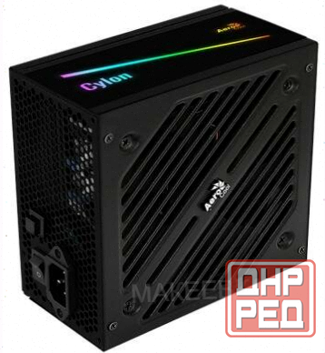 Блок [арт-8896] питания Aerocool Atx 500w Cylon 500 80+ (24+4+4pin) Apfc 120mm Fan Color 5xsata Rtl Макеевка - изображение 2