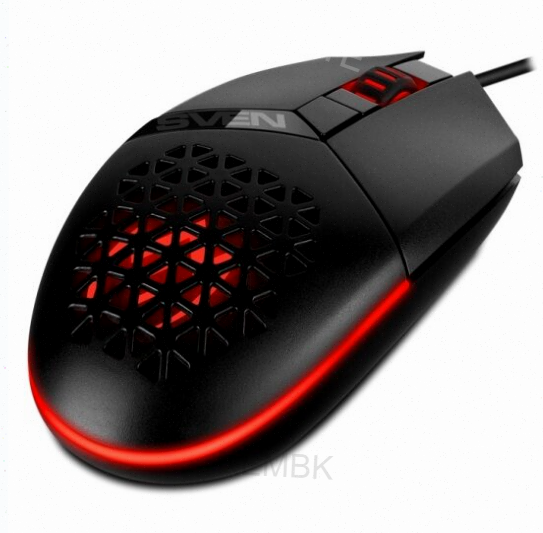 Игровая - арт-7017 мышь Sven Rx-G735, 4000dpi, черный, Sv-021467, проводная Макеевка
