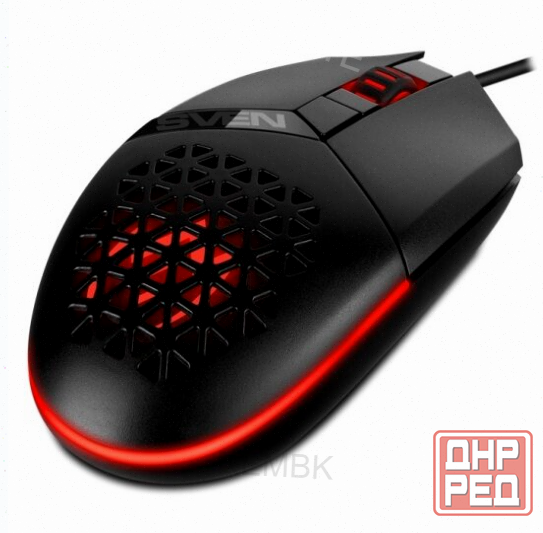 Игровая - арт-7017 мышь Sven Rx-G735, 4000dpi, черный, Sv-021467, проводная Макеевка - изображение 4