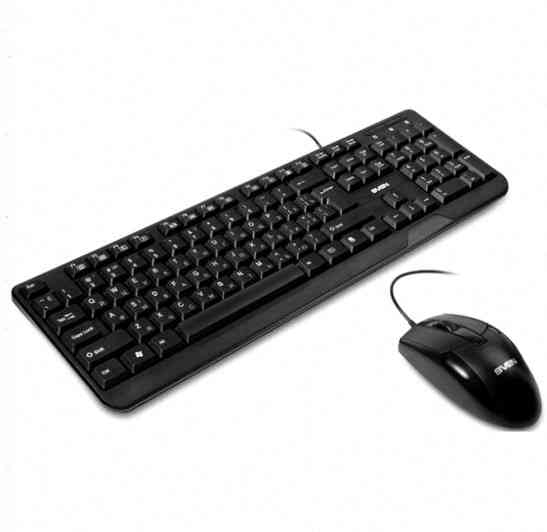 Комплект (ар:арт-6908) клавиатура и мышь Sven Kb-S330c черный (Sv-017309) Макеевка
