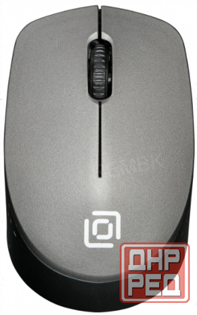 Мышь [арт-7281] Oklick 486mw Usb серый/черный Макеевка - изображение 1