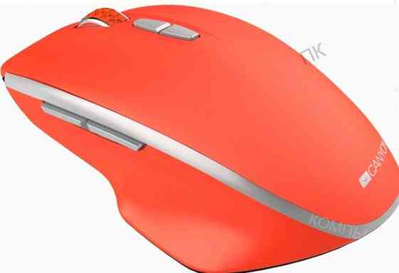 Беспроводная [арт-3753] мышь Canyon Blue Led" Mw-21 800/1200/1600 Dpi 7 кнопок ярко-красный Макеевка