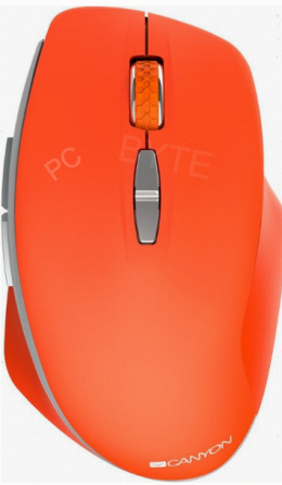 Беспроводная [арт-3753] мышь Canyon Blue Led" Mw-21 800/1200/1600 Dpi 7 кнопок ярко-красный Макеевка