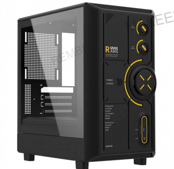 Корпус (арт-2485) для пк Alseye Rams 2.0 240-B, черный As.07.0213 Макеевка