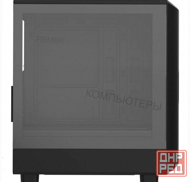 Корпус (арт-2485) для пк Alseye Rams 2.0 240-B, черный As.07.0213 Макеевка - изображение 3